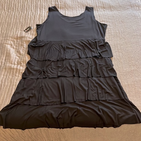 Indigo and Black Style and Co ruffled dresses - Picture 6 of 10